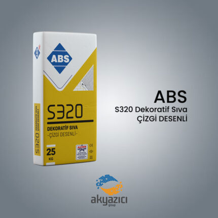 S320 Dekoratif Sıva Çizgi Desenli